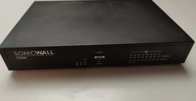 Dell SonicWall TZ500 8Port Firewall Inkl. Netzteil 