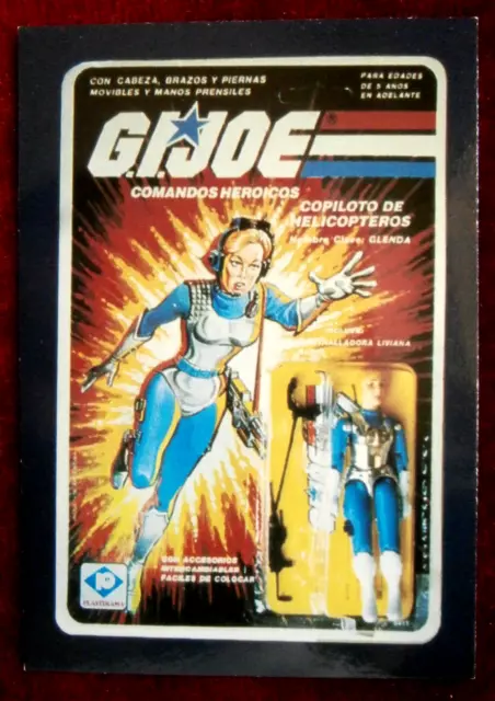 G.I. Joe 30th Salute - Card #52 - Argentina: Glenda - Comic Images 1994