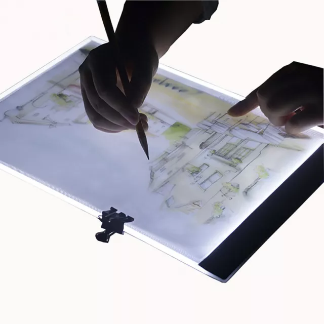 A4 LED Drawing Tablet Art Drawing Board Light Box Tracing Tablet Pad Craft SuppEL