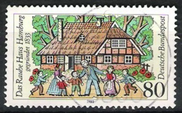 BUND Nr.1186 Das Rauhe Haus Hamburg 1983, gestempelt
