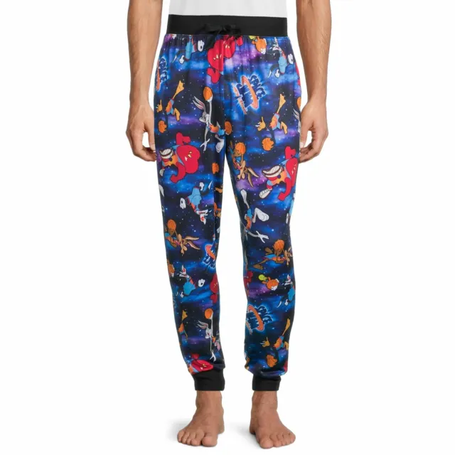 Space Jam Pajama Pants Sleep Lounge Men S XL Looney Tunes Bugs Bunny New Legacy