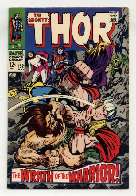 Thor #152 VF- 7.5 1968