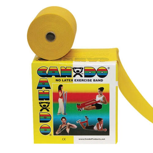 Banda Cando sin látex amarilla X-light 50 yardas