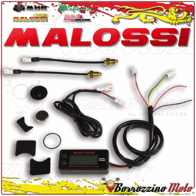 Malossi 5817491B Rapid Sense System Dual Temp Meter Honda Nsr 125 2T Lc