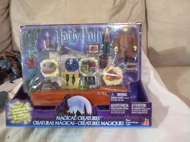 Harry Potter Magical Creatures Playset Mattel 2003 In Brand New Sealed Condition