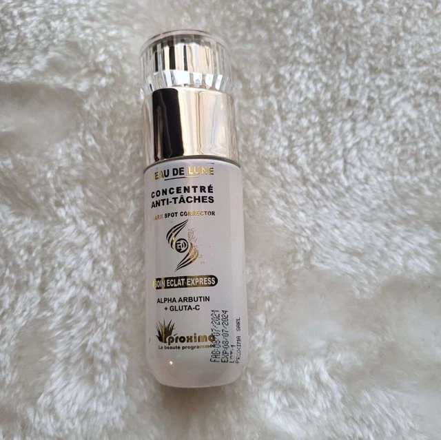 Huile éclaircissante Peau De Lune à L'acide Kojic Et Glutathion - 100 Ml - Anti-tâches - NEUVE - Exp 2026