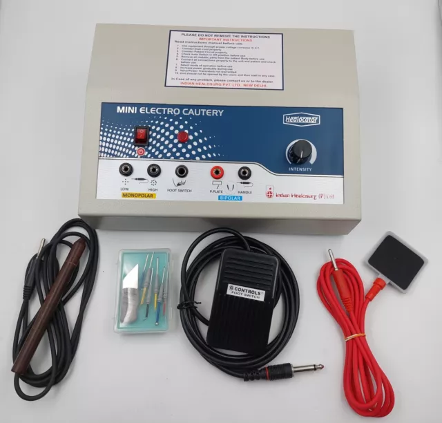 New Advanced Cautery Machine  Electro Surgical  Monopolar Bipolar Cautery Skin