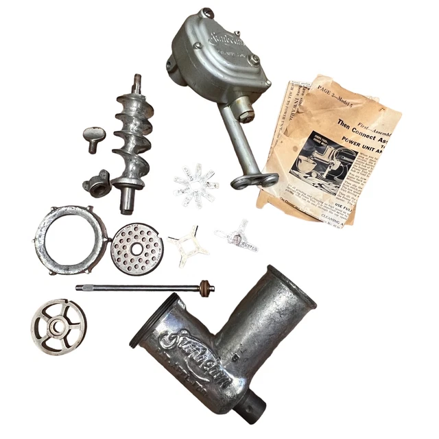 VINTAGE SUNBEAM MIXMASTER PU10 Power Transfer Unit ATTACHMENT for Meat