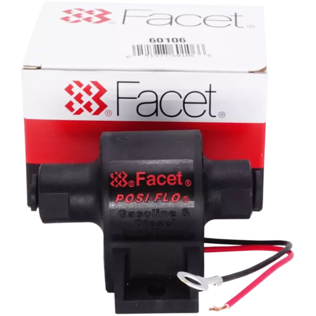 Facet FACET-60106 Fuel Pump Purolator Solid State Electronic 12V Automotive Part