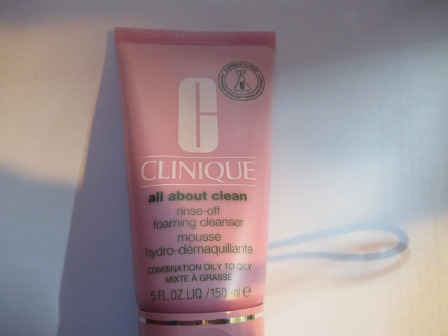 Clinique all about clean rinse off foaming cleanser 150ml new no box
