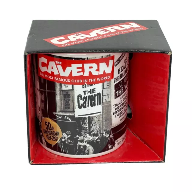 The Cavern Club - Beatles 50th Anniversary 2007 Coffee Cup Mug Lennon Liverpool