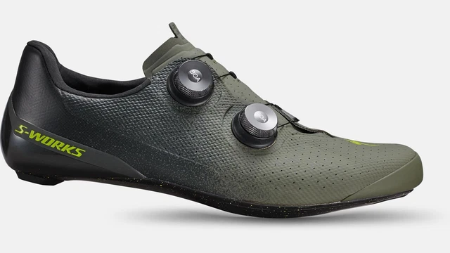 Specialized S-Works Torch - Road Cycling Shoes -  UK 9.6 - EU44 / Oak Green