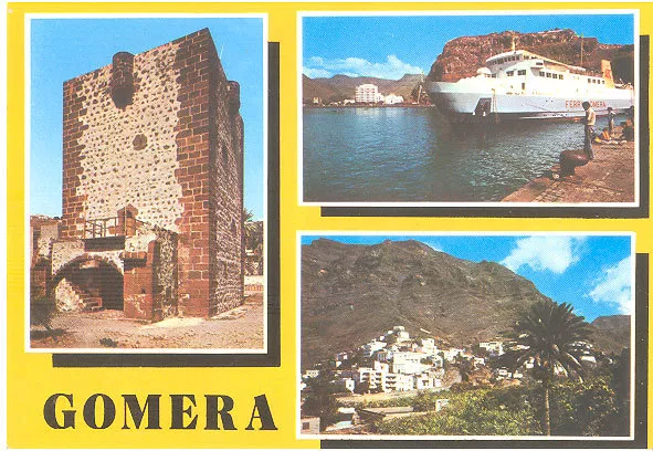 Postal Isla De La Gomera Canarias Postcard Postkarte                     Cc00535