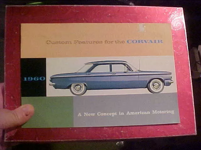 1960 Corvair Catalog Used