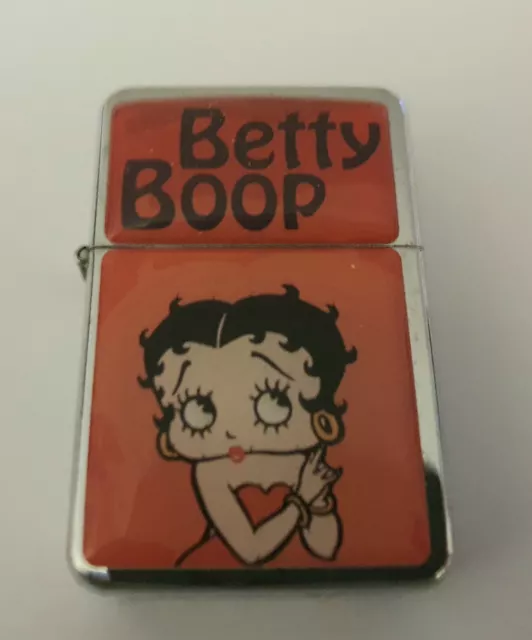 Rare Briquet à essence BETTY BOOP "PIN UP MODEL" Edition limitée Cute Bettyboop. 2