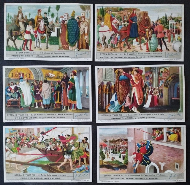 Figurine Liebig- Storia D'italia I -S. 1528