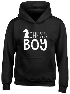 Chess Boy Kids Childrens Hoodie