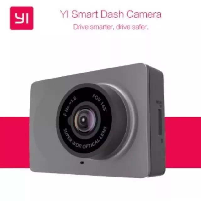 YI Smart Dash Kamera Auto cam,1080P/30fps 130 Grad Ultra Weitwinkel Neu