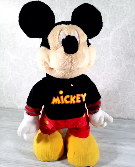 DISNEY MICKEY MOUSE ANIMATED  DANCING SINGING 18" Tall