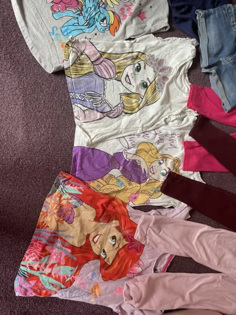 girls clothes bundle 5-6 includes disney