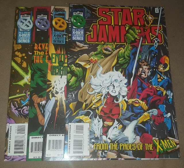 Starjammers #1-4 (Complete Mini Series)