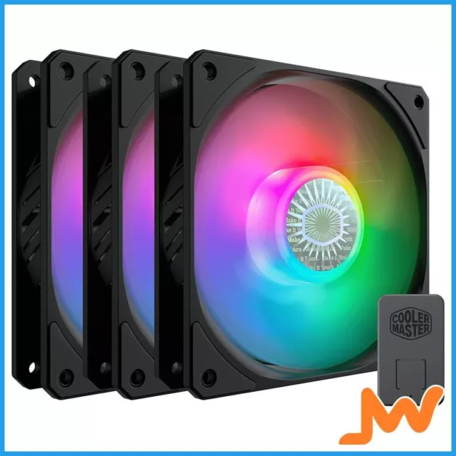 Cooler Master SickleFlow 120 ARGB Computer Case Fan 12 cm Black 3-in-1