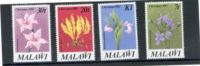 Malawi 1983 Flowers Scott# 423-6 Mint LH