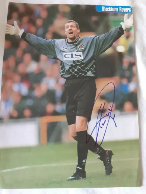 TIM FLOWERS - Blackburn Rovers signed autograph picture