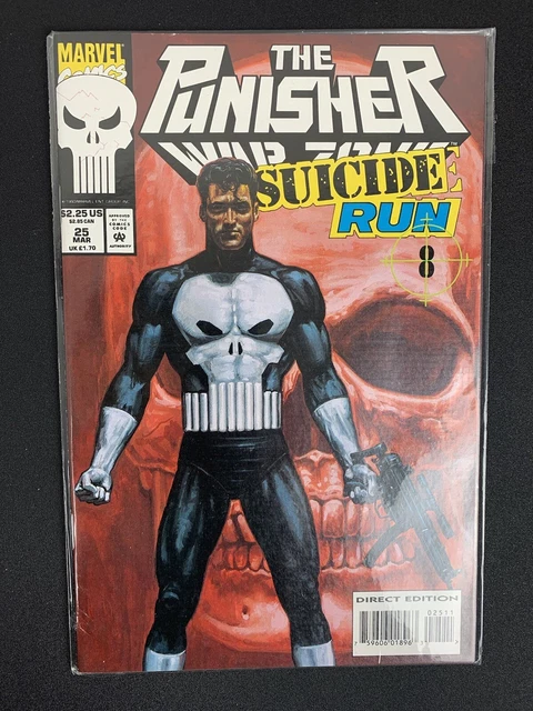 Punisher War Zone Volume 1 #25 Suicide Run Part 8 (1994) Very Fine Near Mint