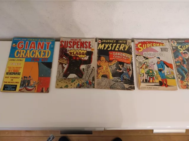 Us Comics Journey Into Mystery , TALES OF SUSPENSE, SUPERMAN