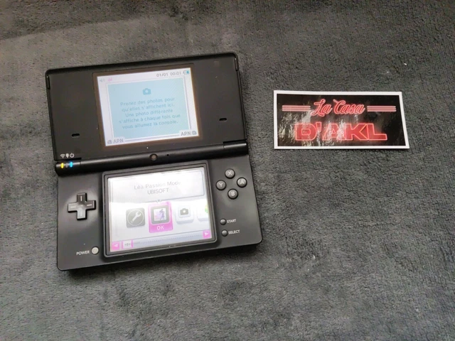 Console Nintendo DSi noire - annonce détaillée