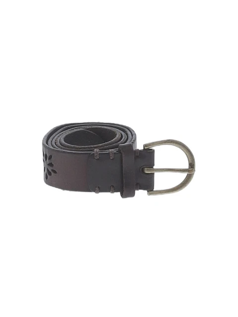 Abercrombie Girls Black Leather Belt S Youth