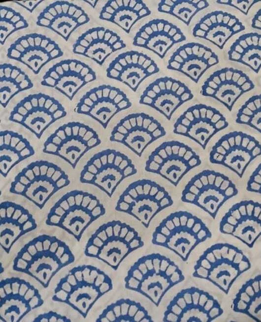Indien incroyable main bloc impression 100 coton robe couture artisanat...