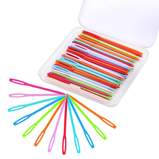 Cavi Per Maglia Intercambiabili Lantern Moon - 2 Cavi Fissi 80cm In Acciaio E Nylon - Con Tappi Di Legno - Foto 10