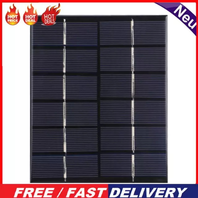 Universal 6V 2W Solar Panel Polycrystalline Silicon Battery Power Module