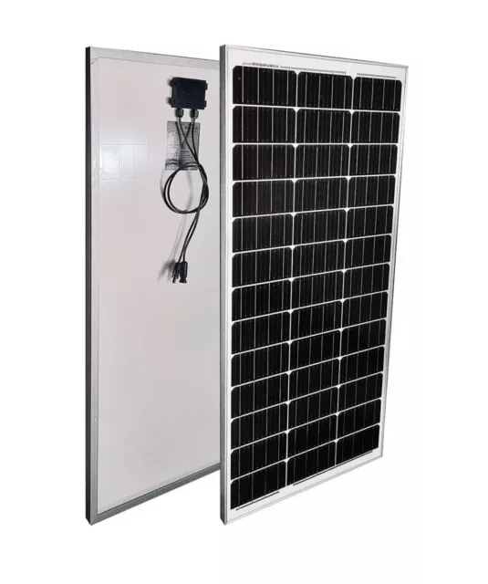 Pannello Solare Fotovoltaico 150W Monocristallino Efficienza Camper Casa