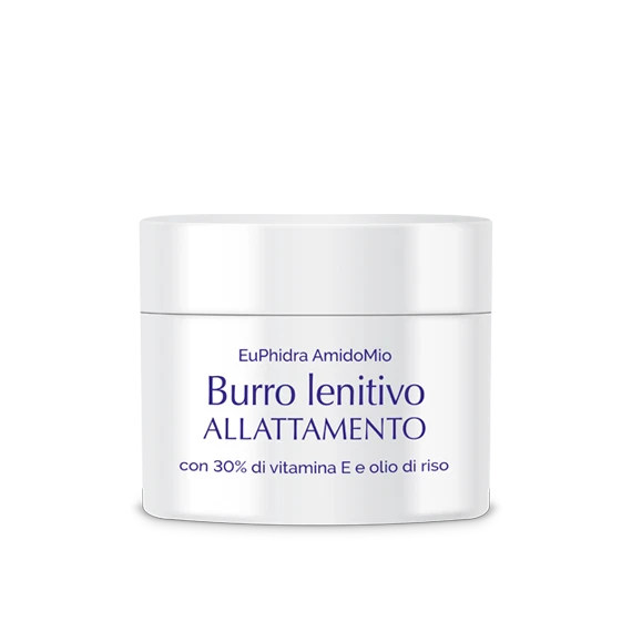 Euphidra Burro Lenitivo Alllattamento con vitamina E -olio di riso 50ml amidomio