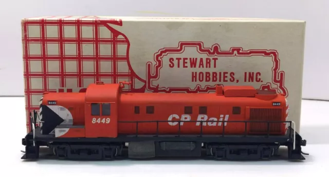 Stewart Hobbies 2110 HO CP Rail RS-3 Phase II Powered Diesel Locomotive #8449 EX
