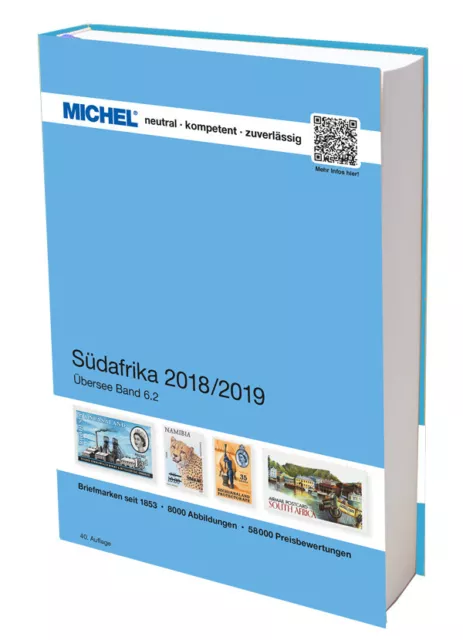 MICHEL Briefmarken Katalog Südafrika & Zentralafrika 2018 / 2019 im SET NEU 2