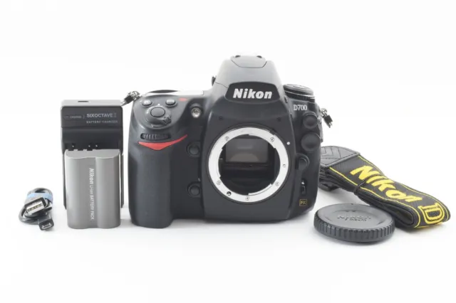 Nikon D700 12.1 MP Digital SLR Camera Body Only 6,486 Shots (Near Mint) #729