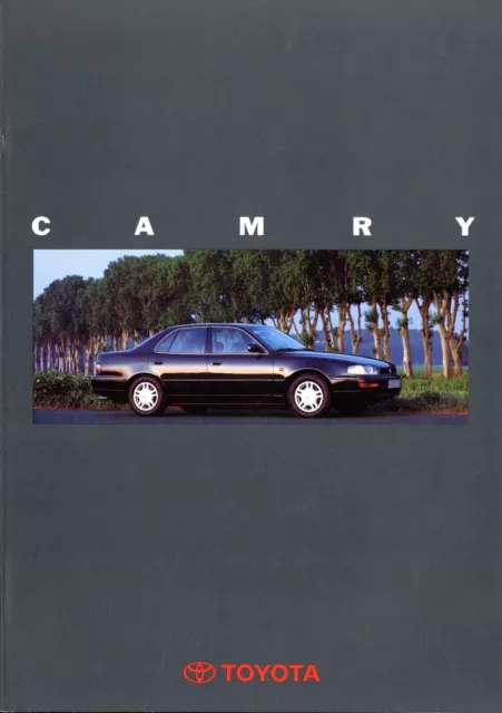 Toyota Camry Prospekt 1992 6/92 D brochure catalogue broschyr catalog Katalog