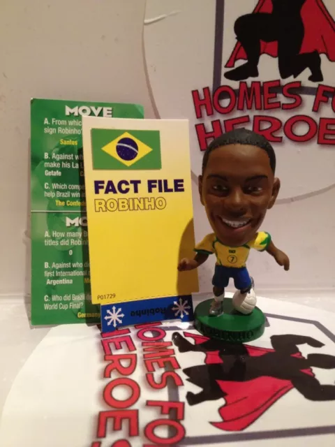 Corinthian Prostar Brazil Robinho Pr132 Sealed In Sachet With Card Brand New