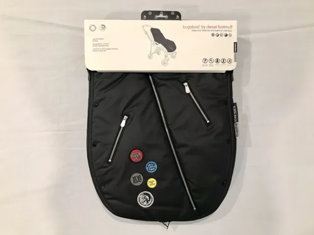 Bugaboo by Diesel Black Rock Footmuff RARE LIMITED EDITION BRAND NEW!