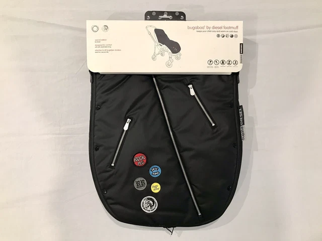 Bugaboo by Diesel Black Rock Footmuff RARE LIMITED EDITION BRAND NEW! Bugaboo by Diesel Black Rock Footmuff RARE LIMITED EDITION BRAND NEW!