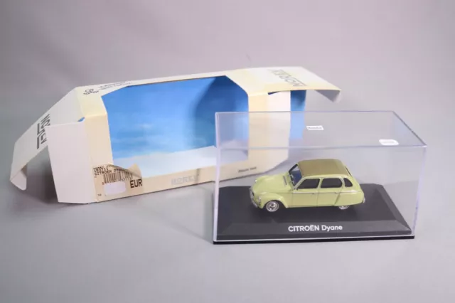 LK122 NOREV 153711 1/43 1:43 Voiture Citroen Dyane vert amande
