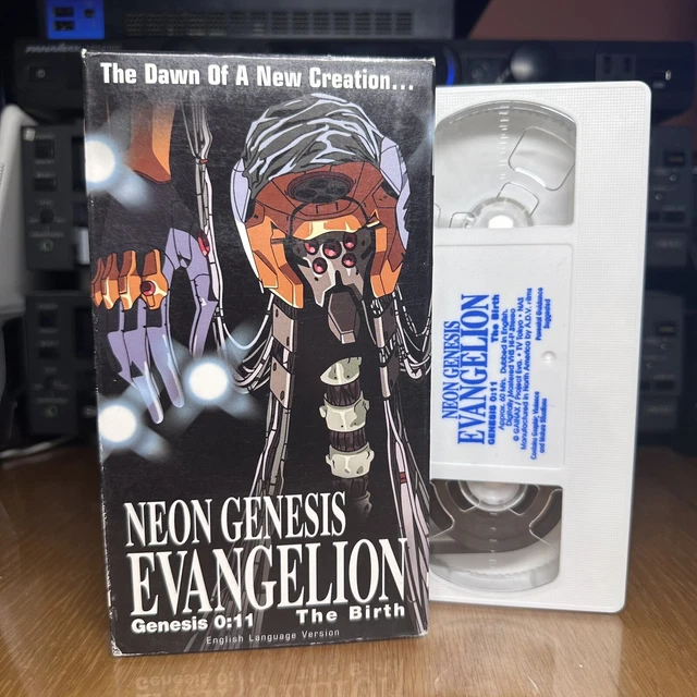 NEON GENESIS EVANGELION 011 (VHS, 1997, English Dubbed) Anime ADV