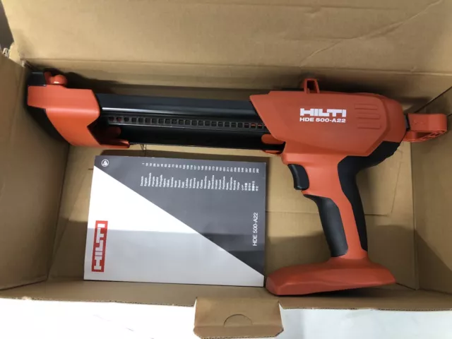 Pistola Resina Hilti HDE 500 A22 Dispenser Bicomponente Ancorante Chimico