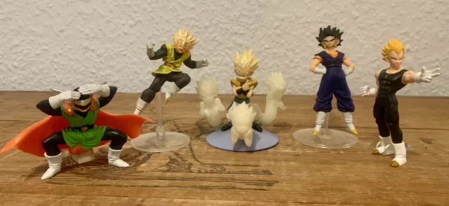 Gashapon Dragon Ball Z Sammlung - 5 Figuren - Bandai B/S-T - DBZ Set 15