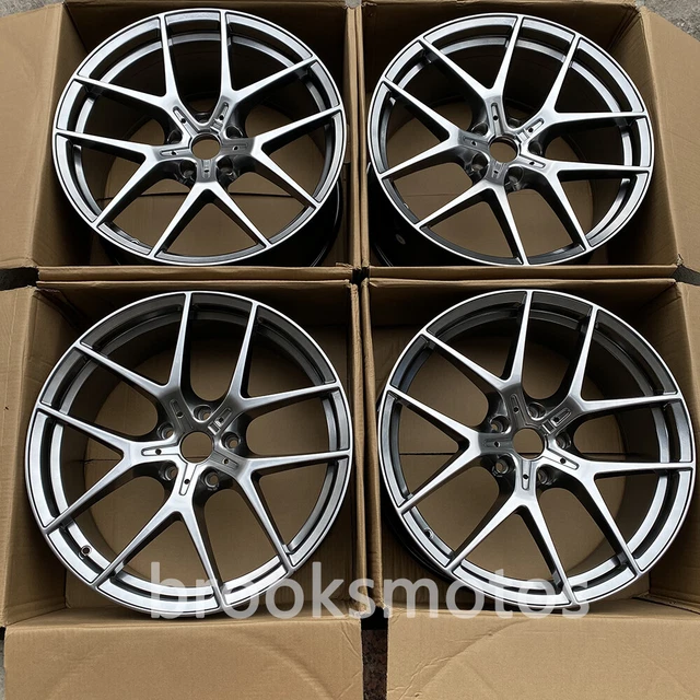 20& HYPER BLACK STYLE WHEELS RIM FIT FOR 2011-2015 BMW 650i BMW F06 F12 ...