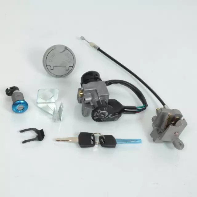 Kit serrure P2R pour scooter Chinois 50 GY6 Neuf